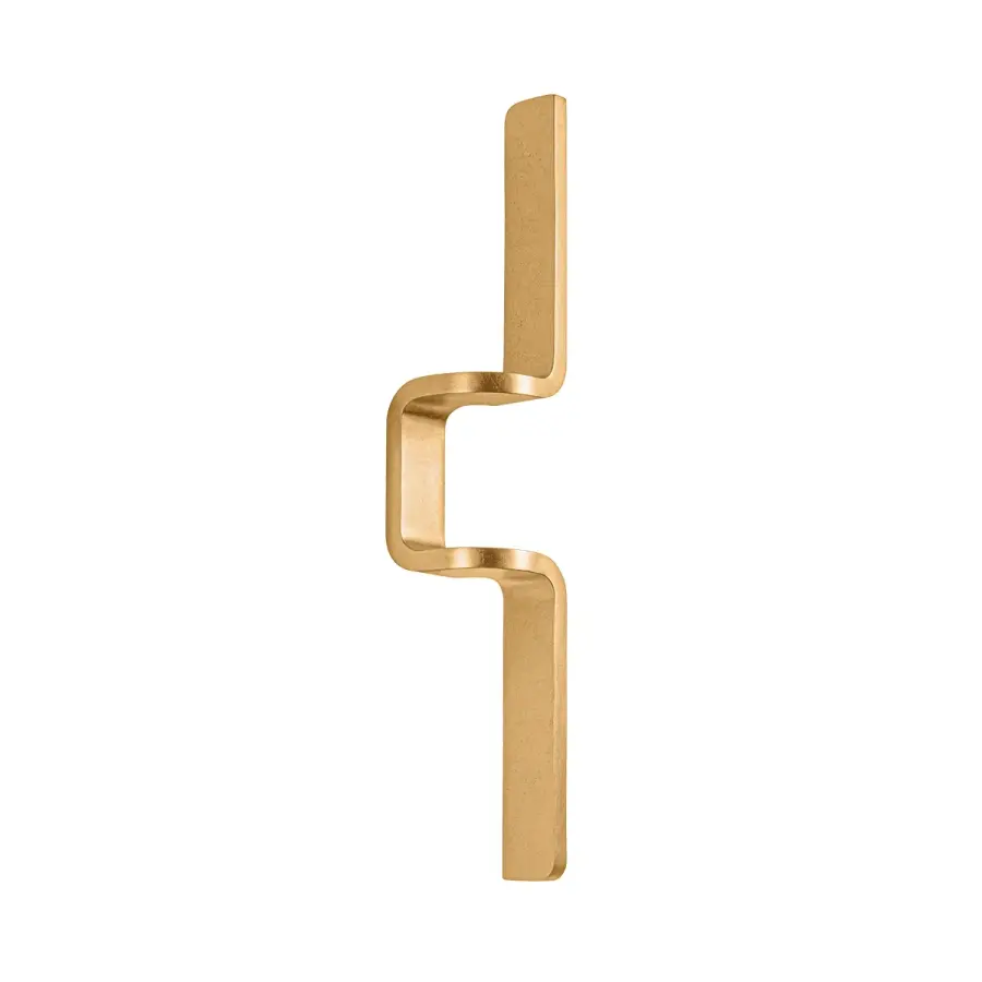 Lazio LED Wall Sconce in Vintage Gold Leaf