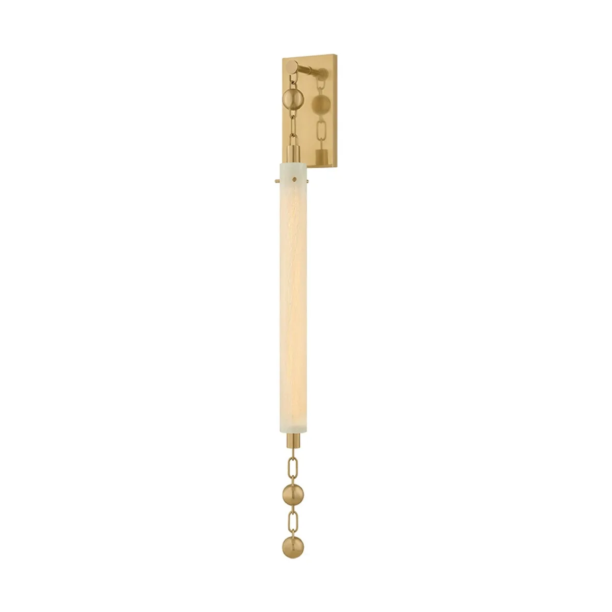 Parigi LED Wall Sconce in Vintage Brass