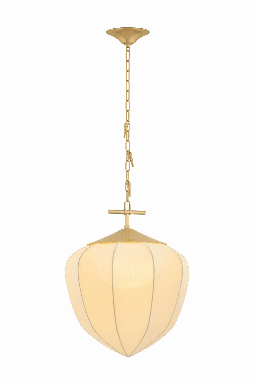 Hoshi One Light Pendant in Vintage Brass