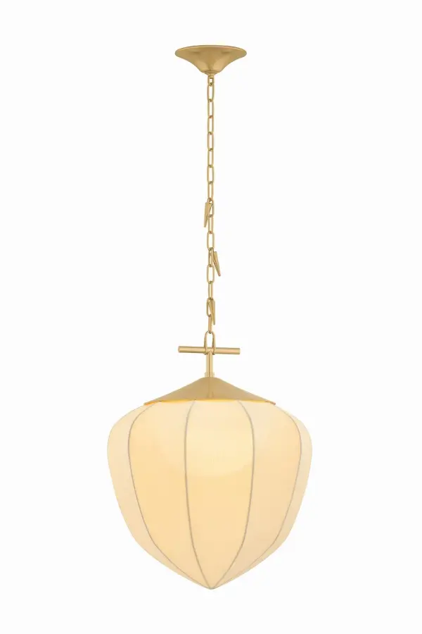 Hoshi One Light Pendant in Vintage Brass