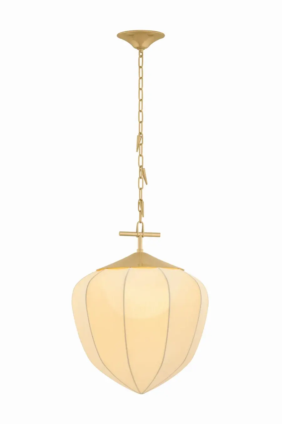 Hoshi One Light Pendant in Vintage Brass