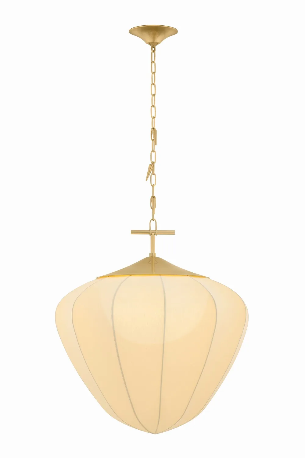 Hoshi One Light Pendant in Vintage Brass