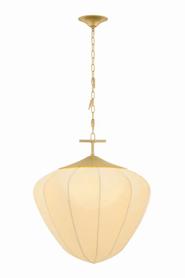 Hoshi One Light Pendant in Vintage Brass