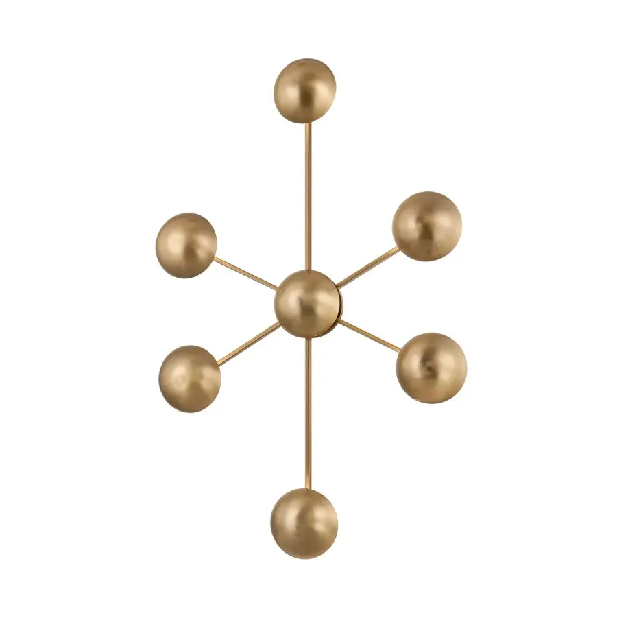 Giovanni LED Wall Sconce in Patina Brass