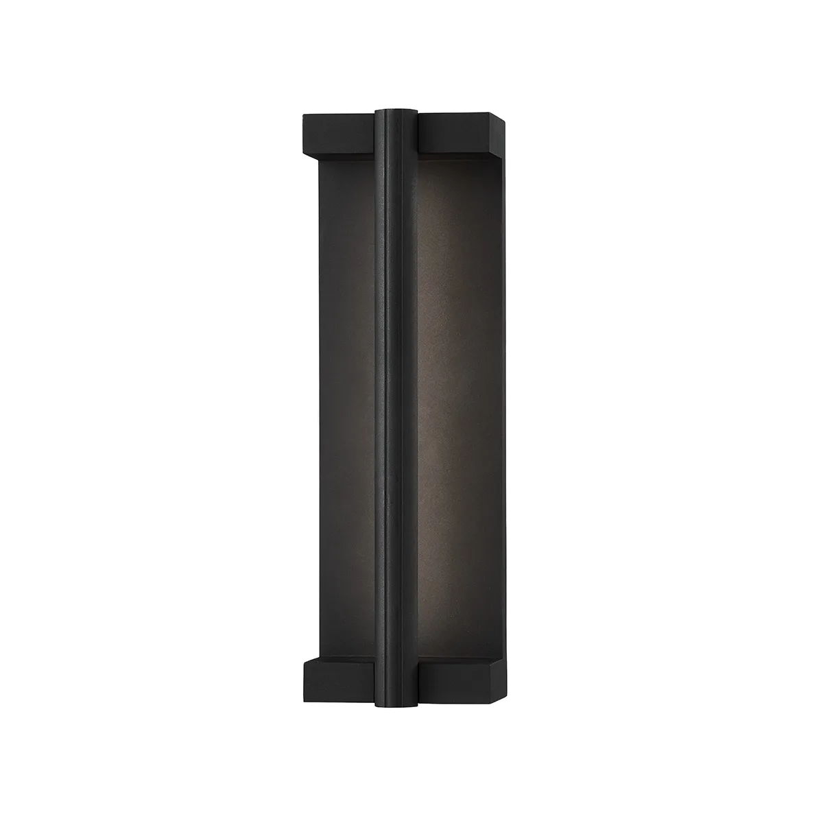 Calla LED Outdoor Wall Sconce in Textured Black