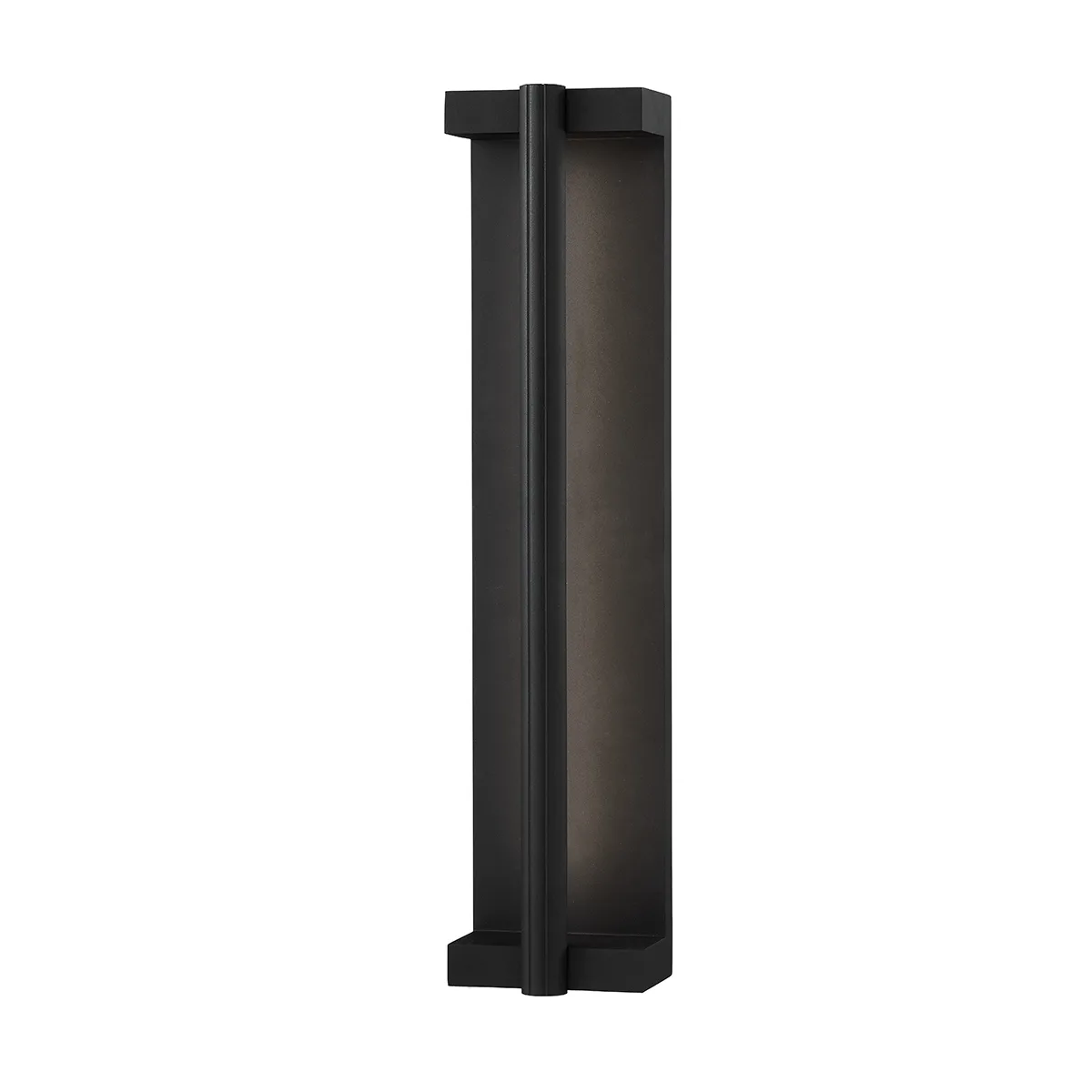 Calla LED Outdoor Wall Sconce in Textured Black