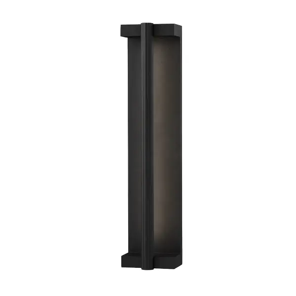 The Calla LED sconce delivers powerful illumination in a minimalist rectangular form. Its integrated LED and backward-facing light design minimize glare while the exclusive EPM material withstands UV and salt exposure for years.