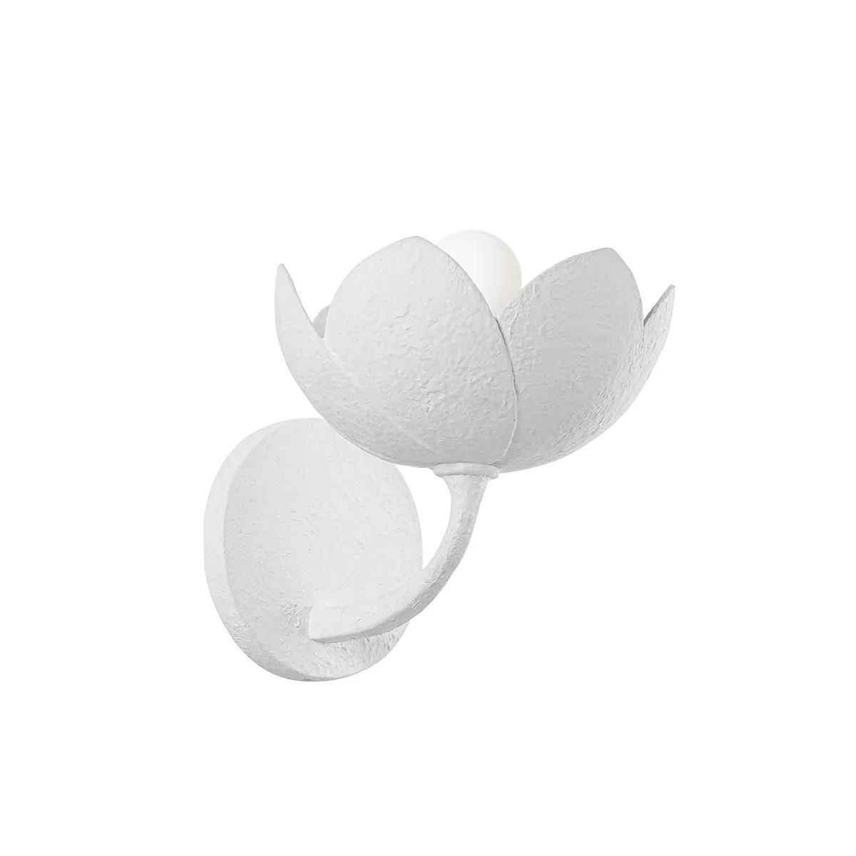 Arcata One Light Wall Sconce in Gesso White