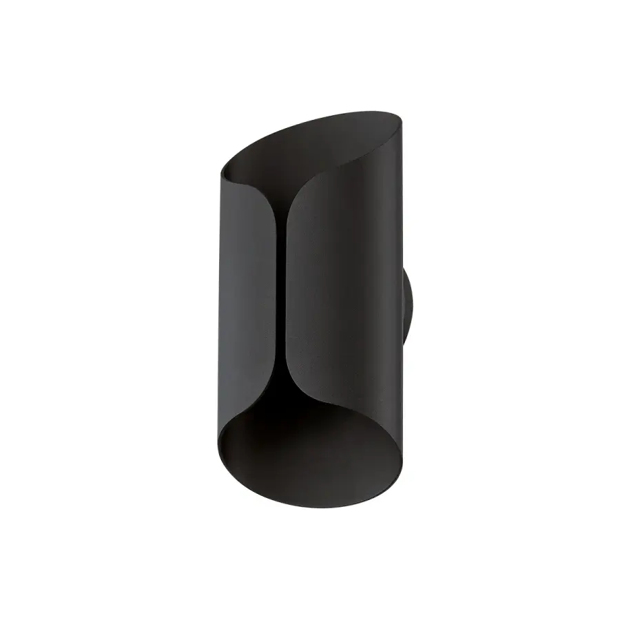 Cole LED Outdoor Wall Sconce in Textured Black