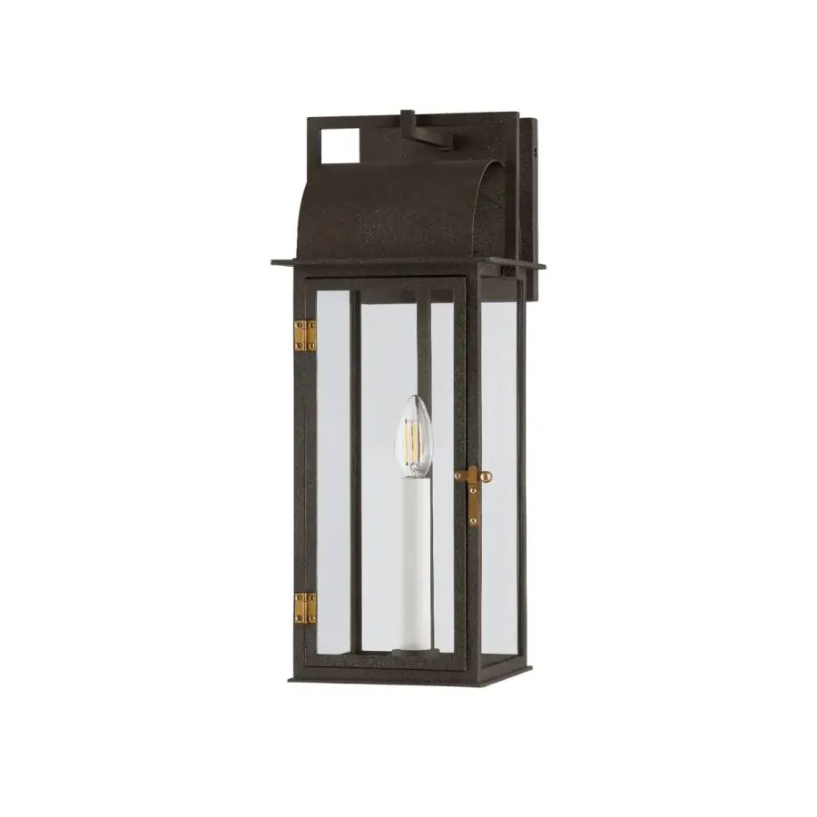 Bohen One Light Outdoor Wall Sconce in French Iron