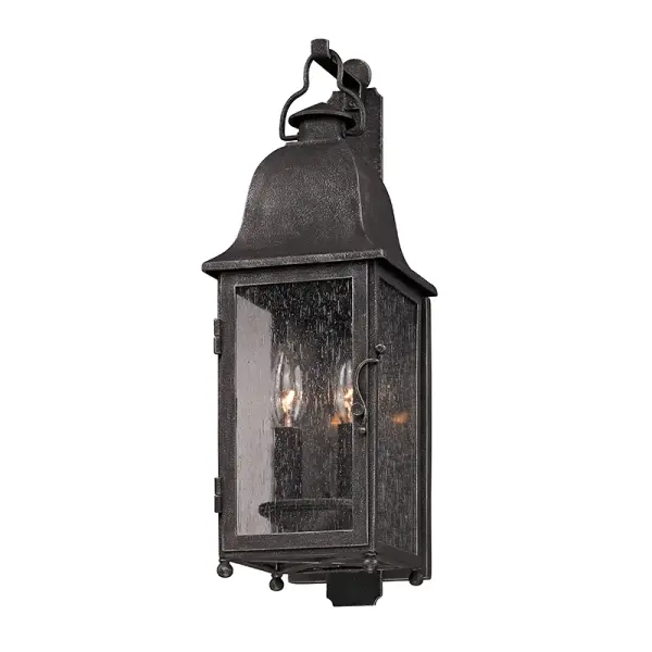 Larchmont Two Light Wall Lantern in Vintage Bronze