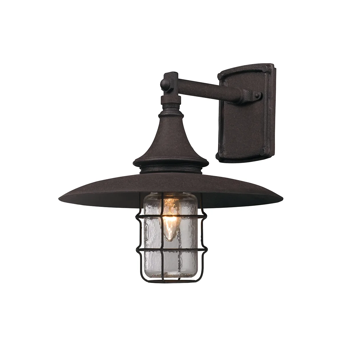 Allegheny One Light Wall Lantern in Heritage Bronze