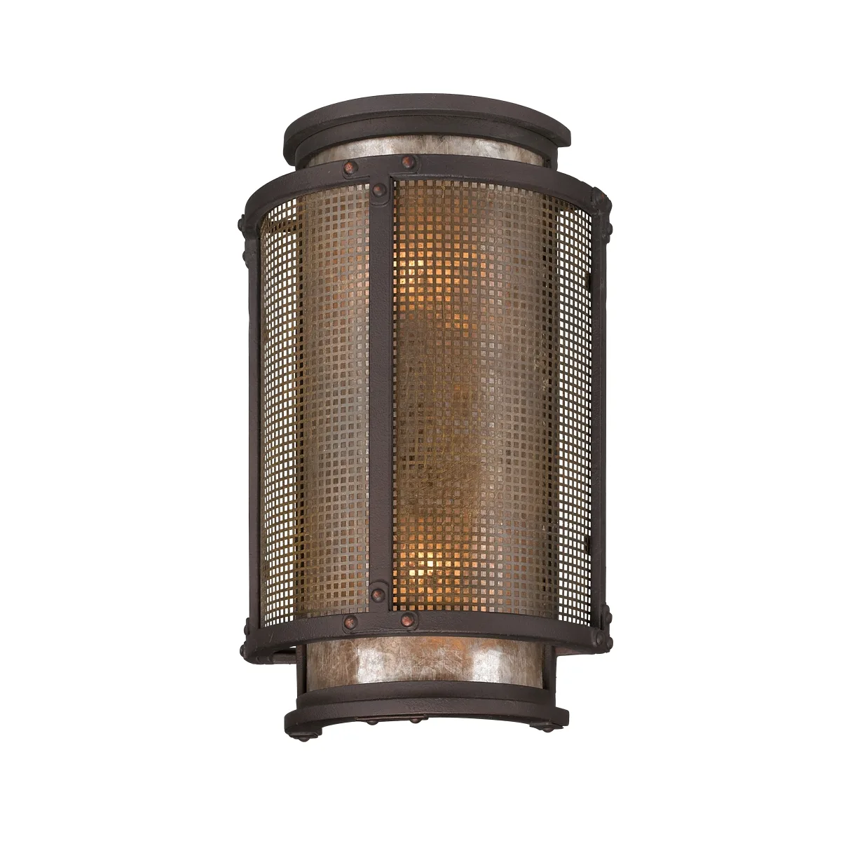 Copper Mountain Two Light Wall Lantern in Bronze