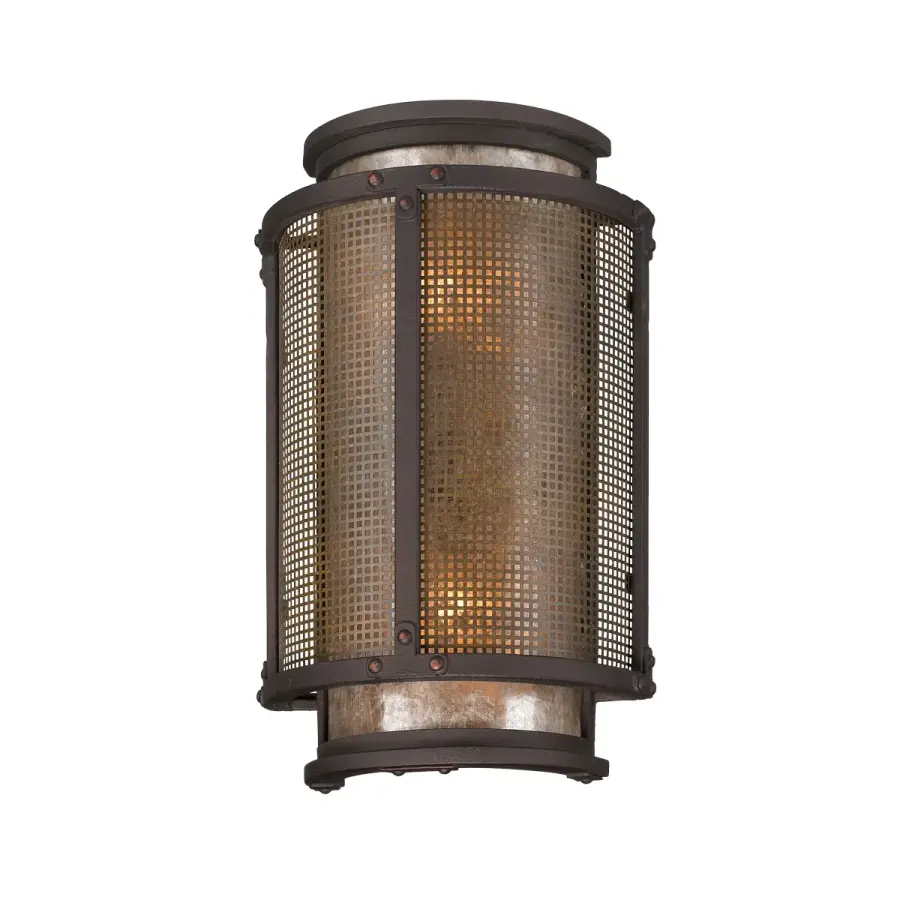 Copper Mountain Two Light Wall Lantern in Bronze