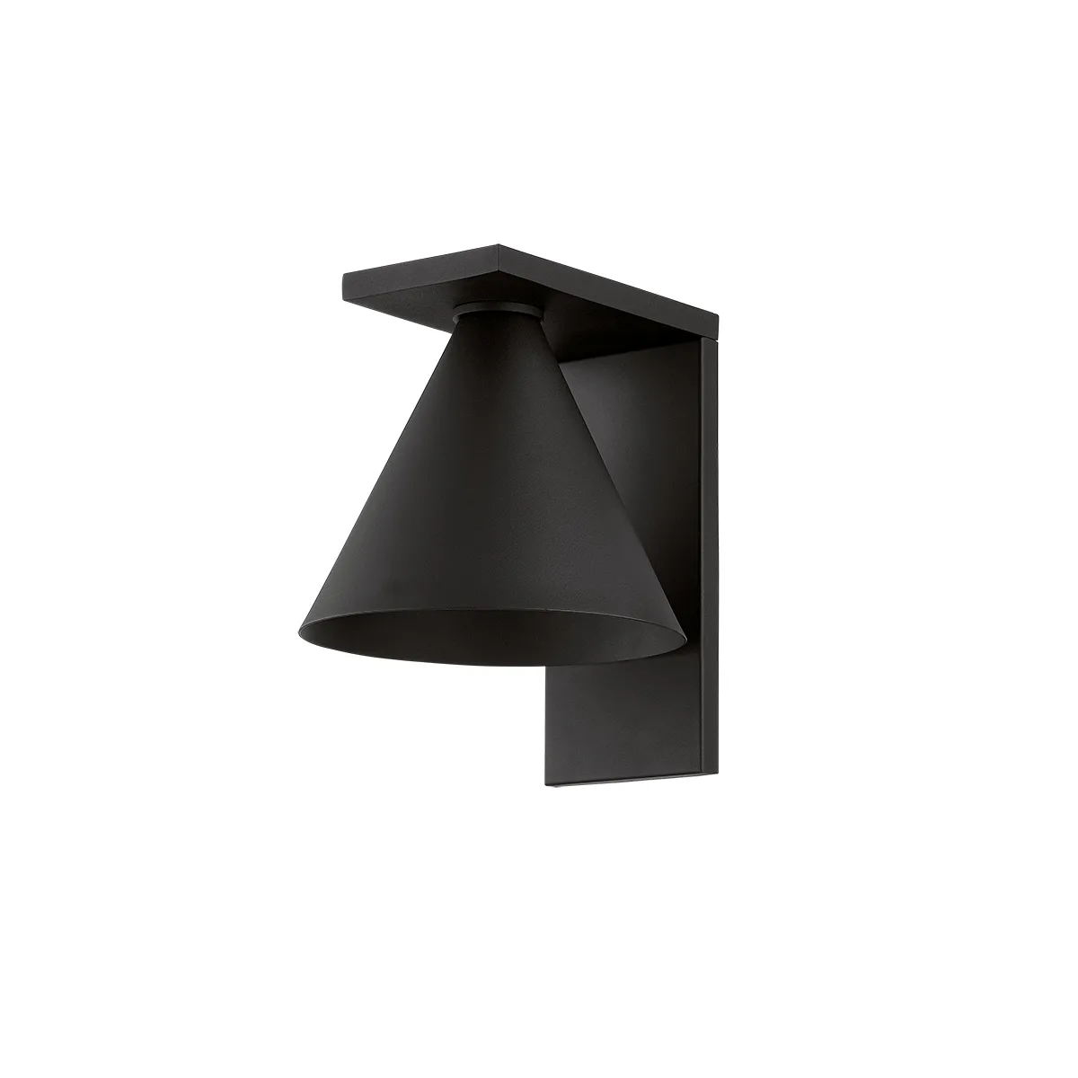 Sean One Light Outdoor Wall Sconce in Textured Black