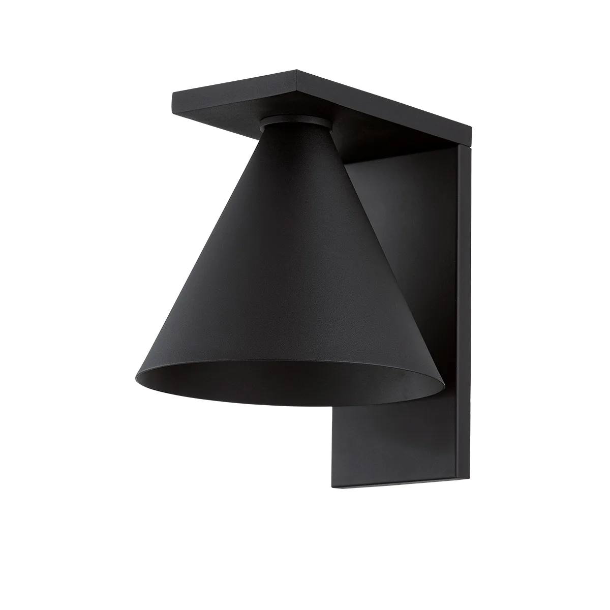 Sean One Light Outdoor Wall Sconce in Textured Black