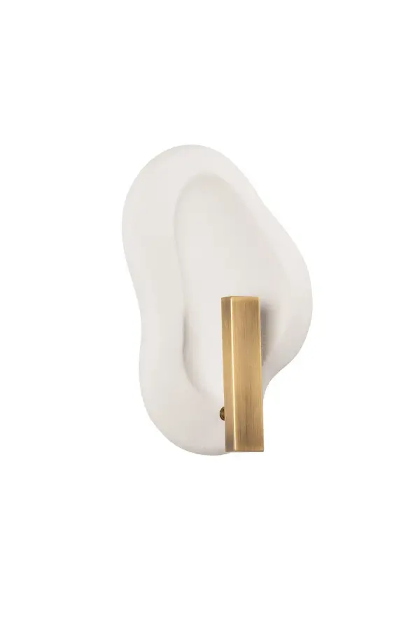 Jura LED Wall Sconce in Patina Brass