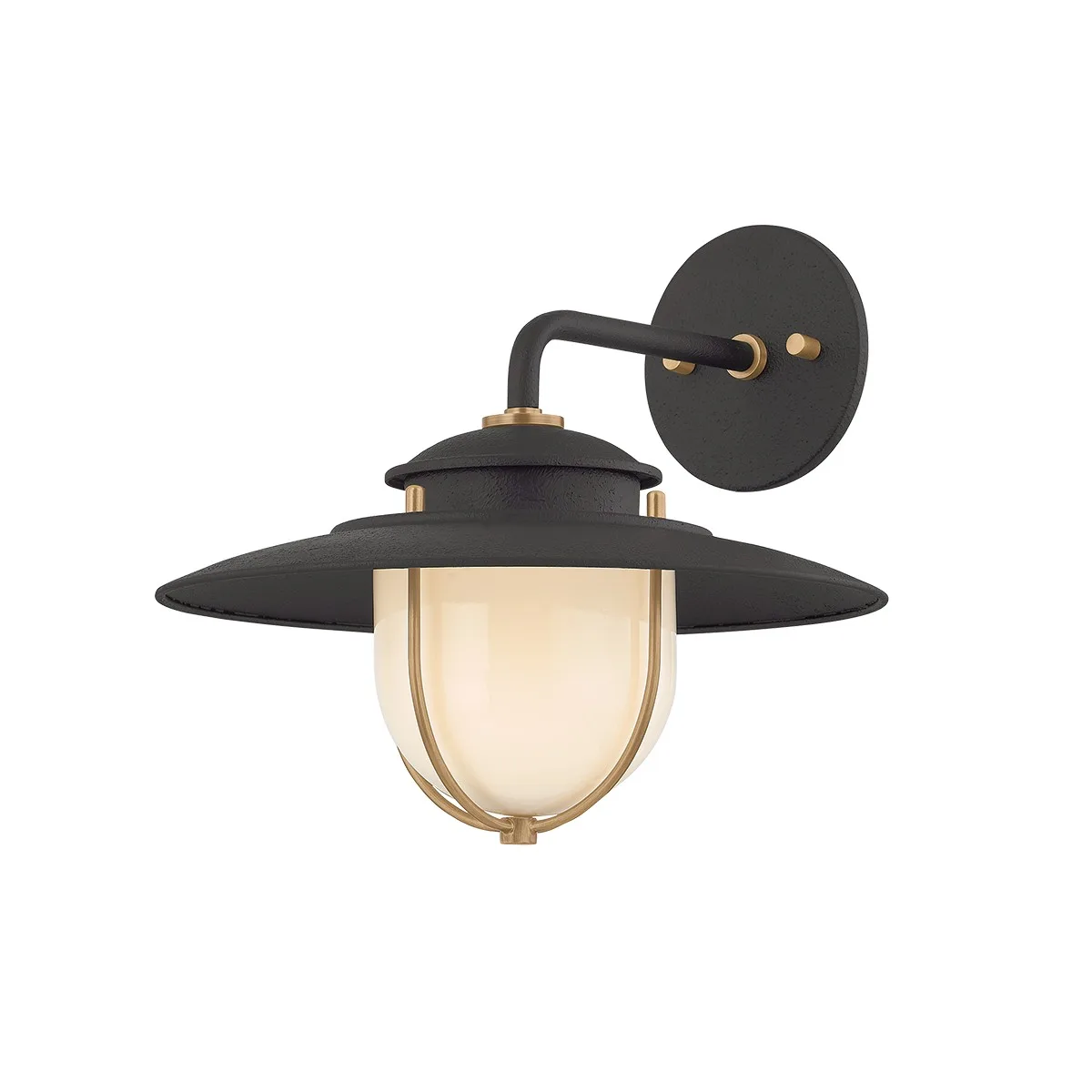 Greentree One Light Wall Sconce in Forged Iron