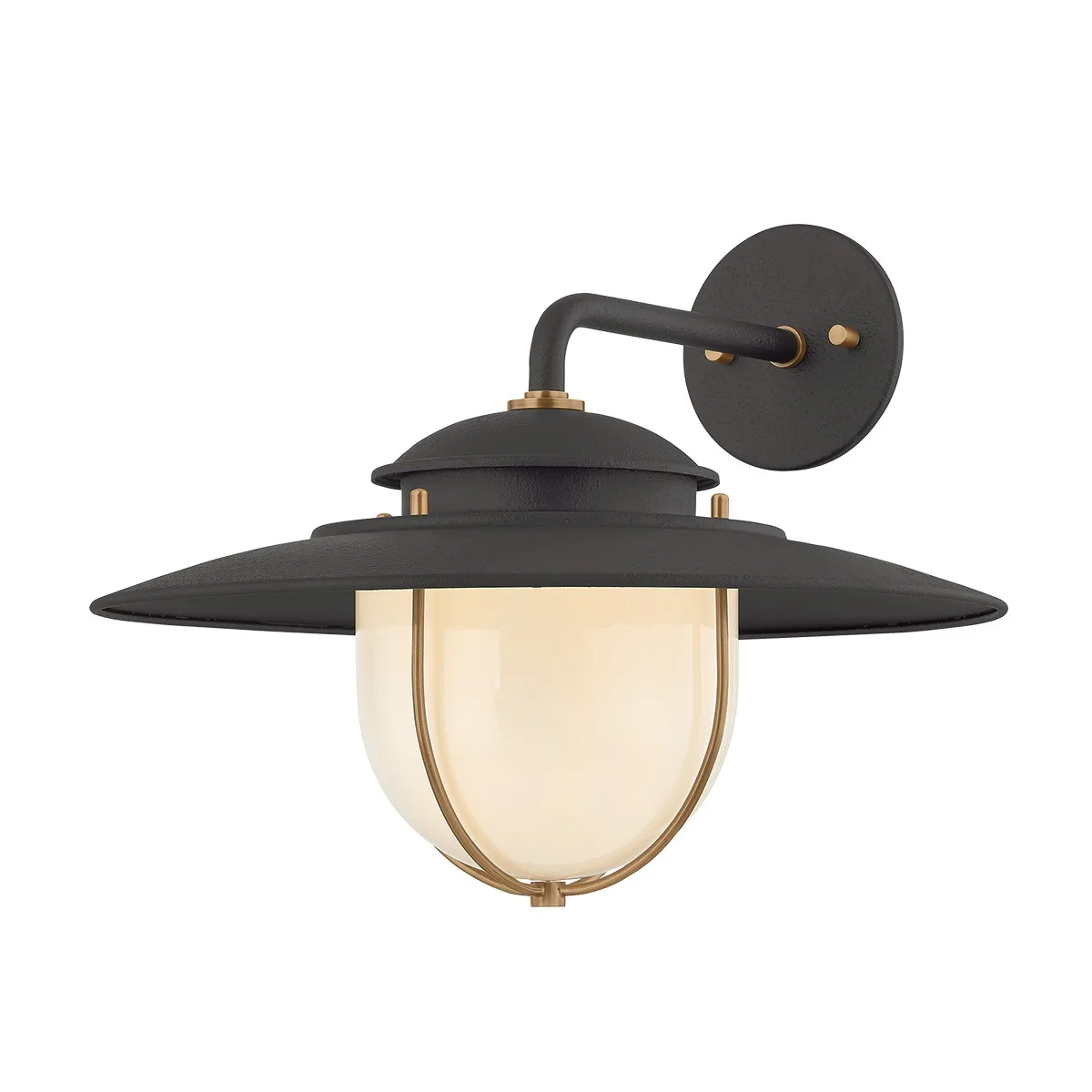 Greentree One Light Wall Sconce in Forged Iron