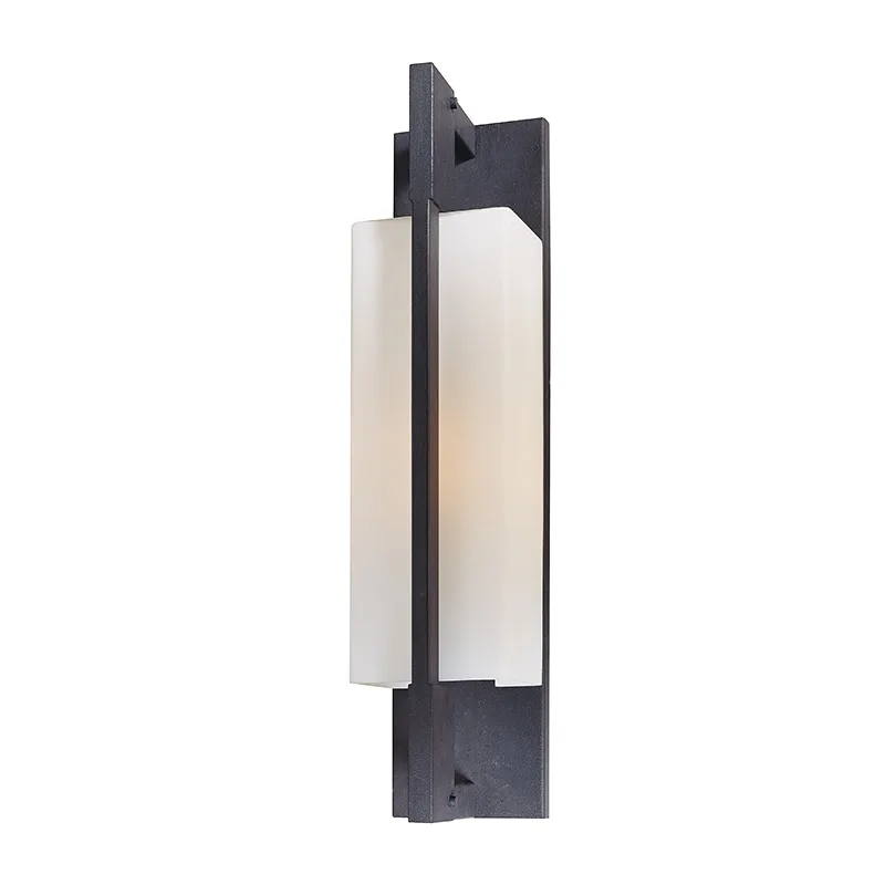 Blade One Light Wall Bracket in Forged Iron