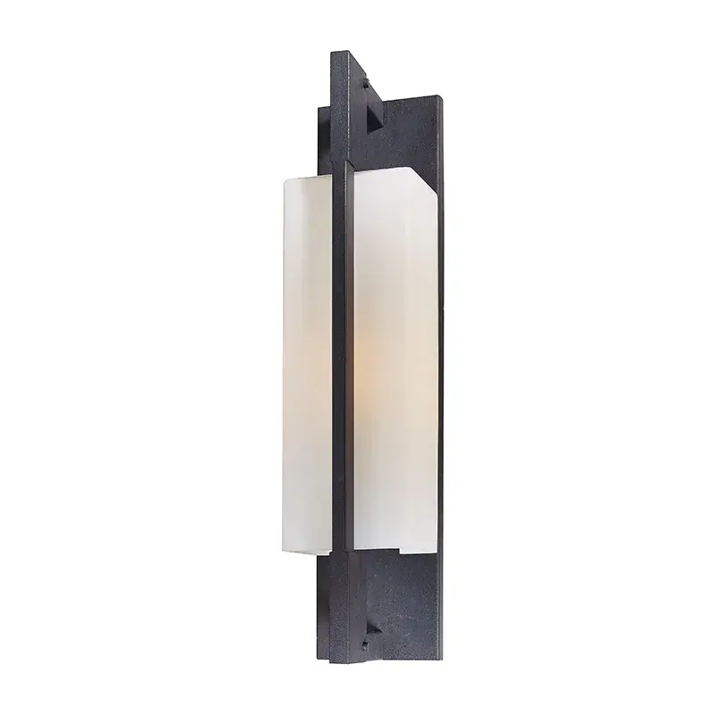 Blade One Light Wall Bracket in Forged Iron