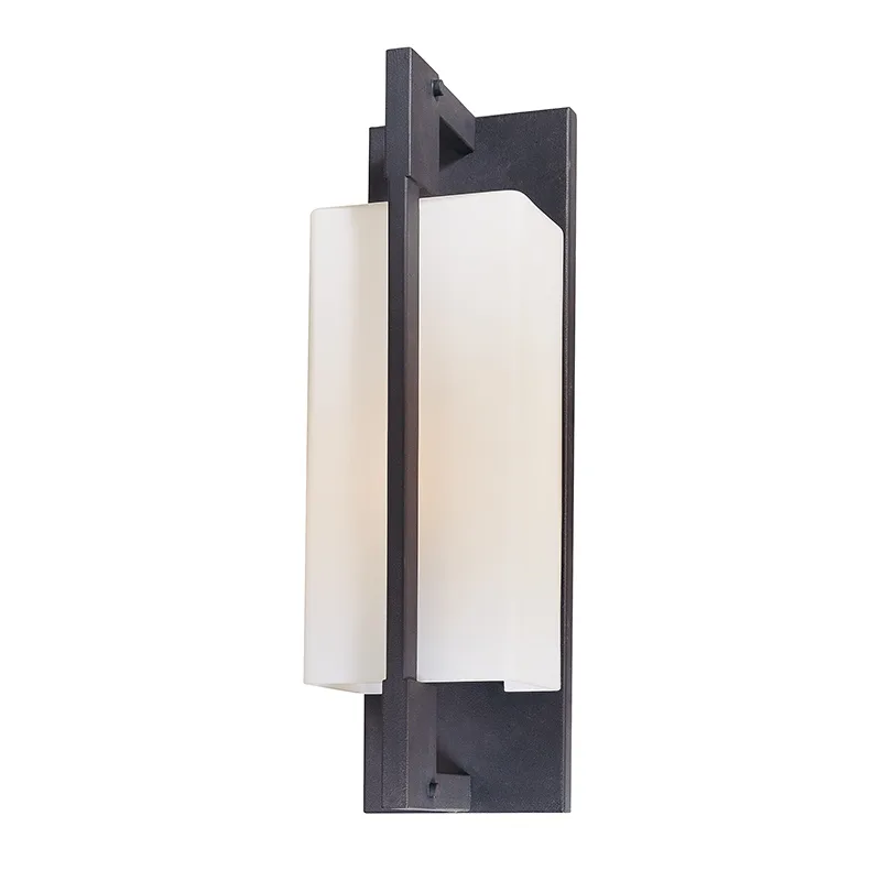 Blade One Light Wall Bracket in Forged Iron