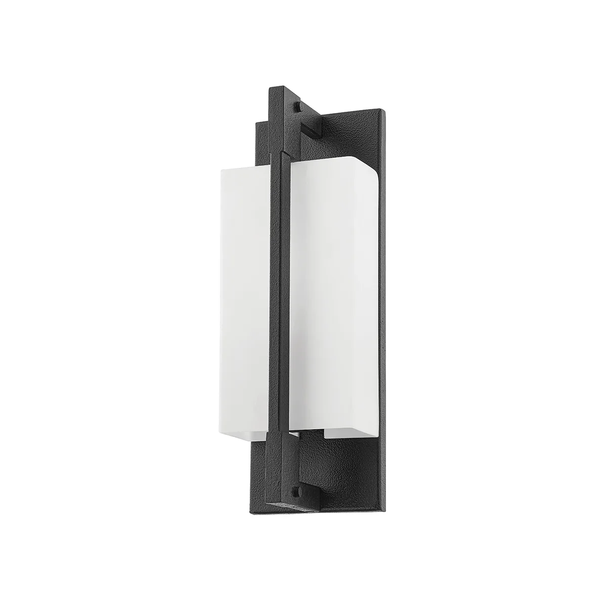 Blade One Light Wall Bracket in Forged Iron
