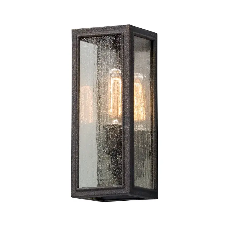 Dixon One Light Wall Lantern in Vintage Bronze