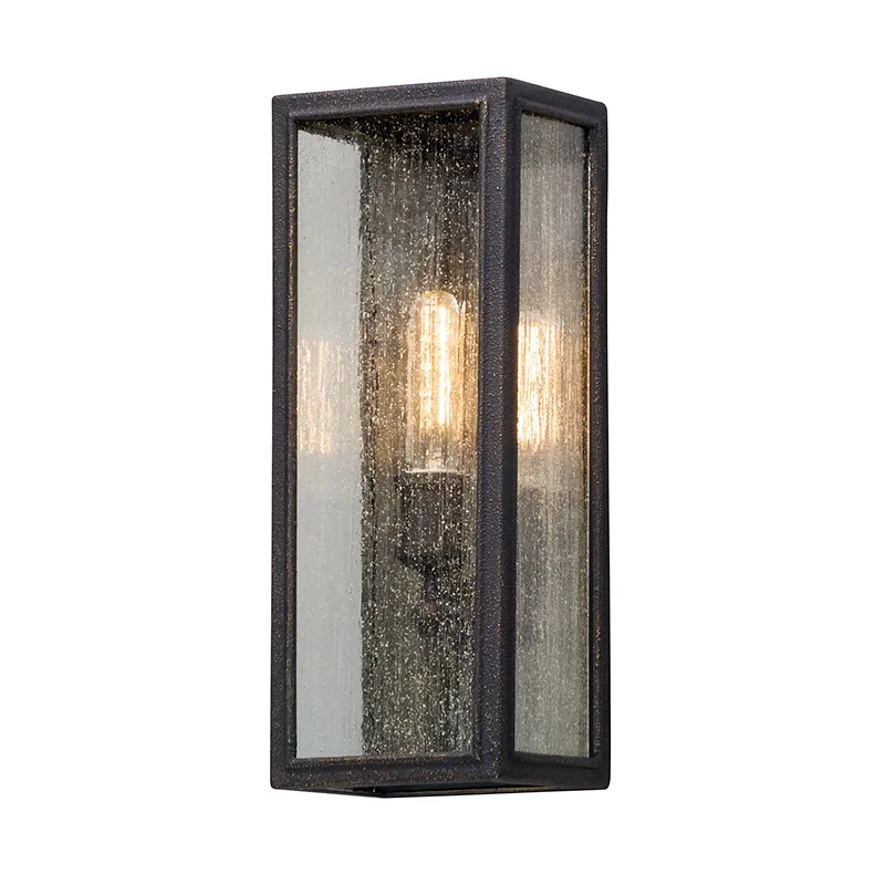 Dixon One Light Wall Lantern in Vienna Bronze