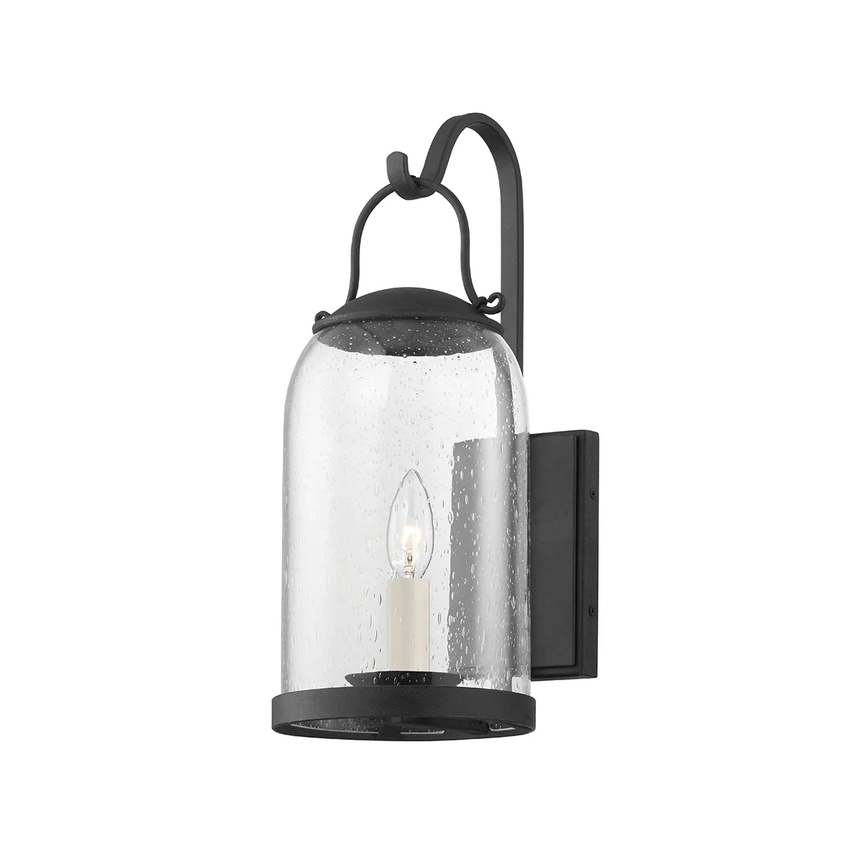 Napa County One Light Wall Sconce in French Iron