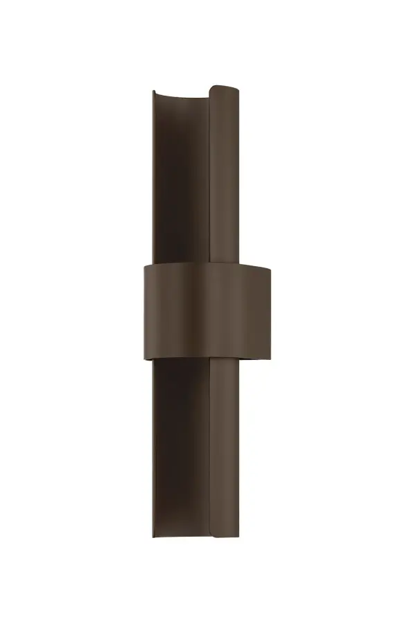 The Ossian LED Wall Sconce delivers striking graphic appeal with its tubular C-shaped design and integrated LED technology. Perfect for modern exteriors seeking architectural interest and reliable wet-rated illumination.