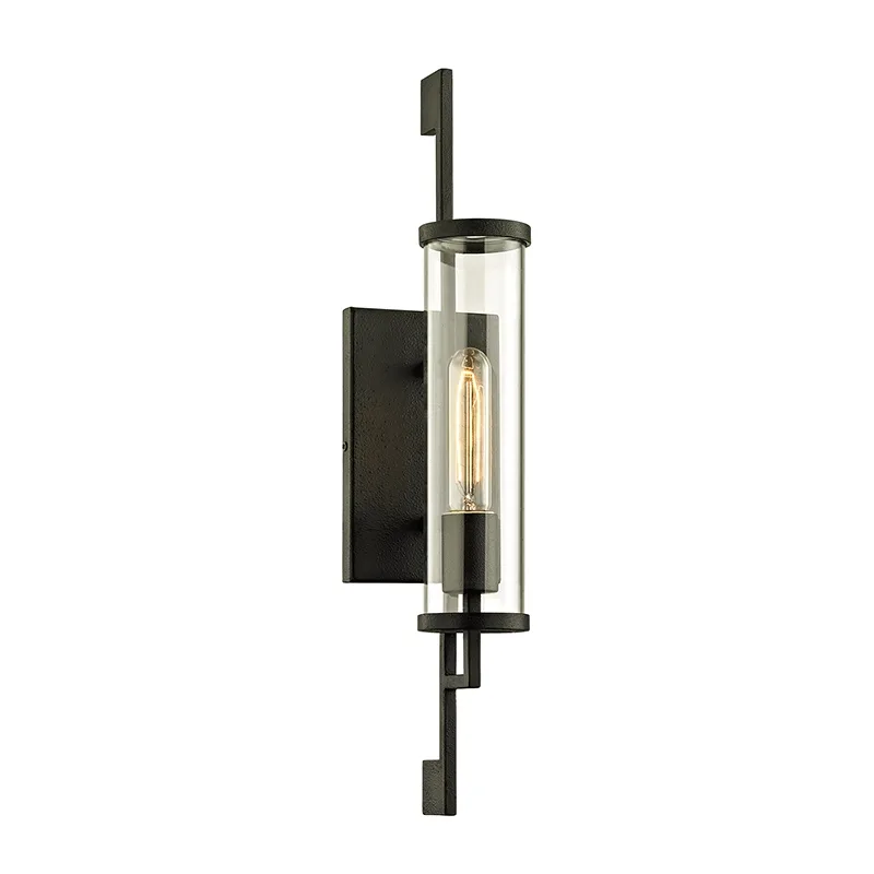 Park Slope One Light Wall Sconce in Forged Iron