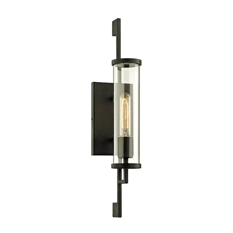 Park Slope One Light Wall Sconce in Forged Iron