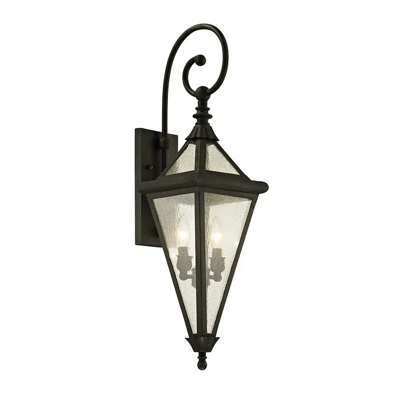 Geneva Two Light Wall Lantern in Vintage Bronze