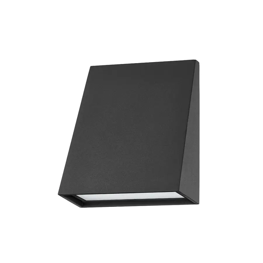 Roy LED Outdoor Wall Sconce in Textured Black