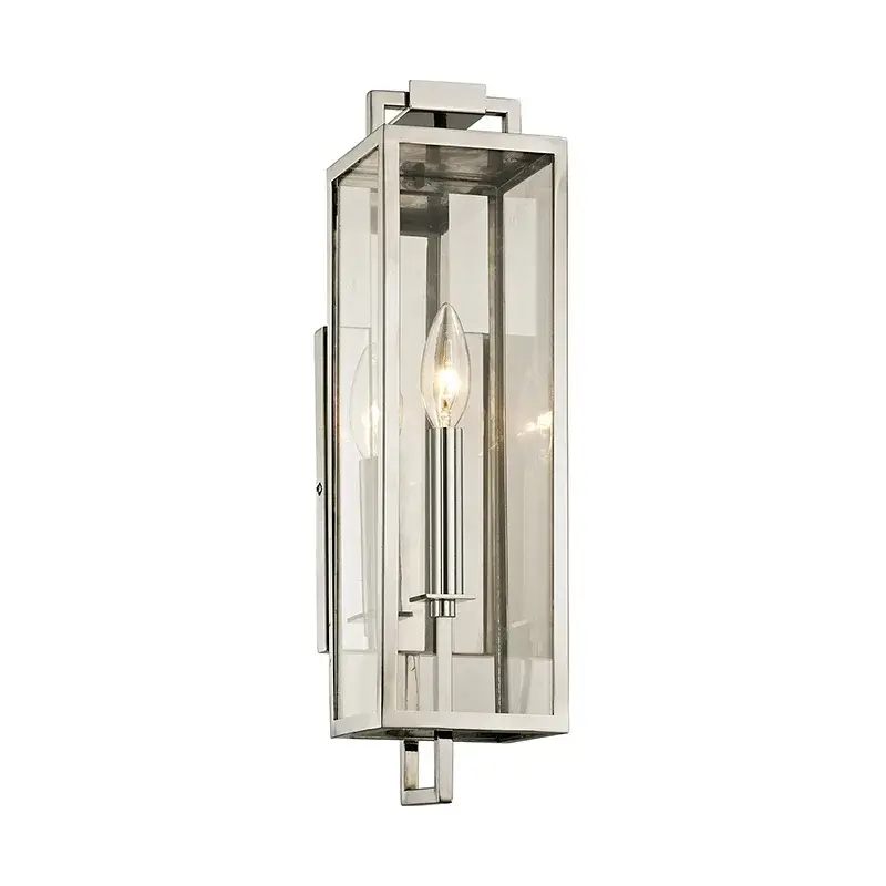 Beckham One Light Wall Sconce in Stainless Steel