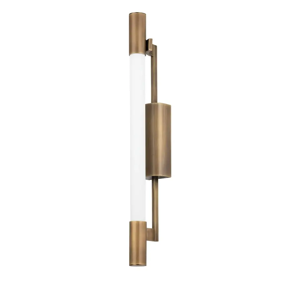 Merced LED Wall Sconce in Patina Brass