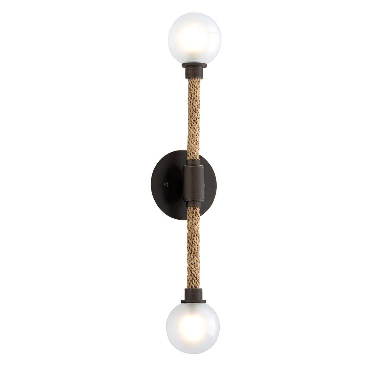 Nomad Two Light Wall Sconce in Classic Bronze