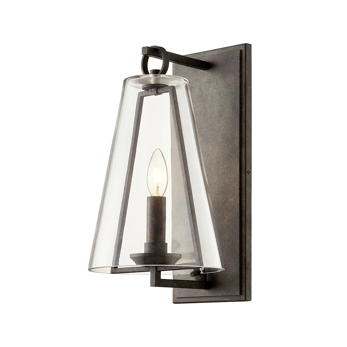 Adamson One Light Wall Sconce in French Iron