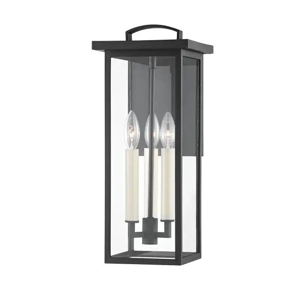 The Eden wall sconce combines classic cage lantern design with modern materials engineered for outdoor performance. Its EPM construction resists UV and salt exposure, making it ideal for coastal and high-sun environments.