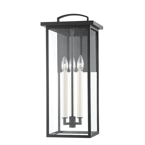 The Eden wall sconce combines classic cage lantern design with modern materials engineered for outdoor performance. Its EPM construction resists UV and salt exposure, making it ideal for coastal and high-sun environments.