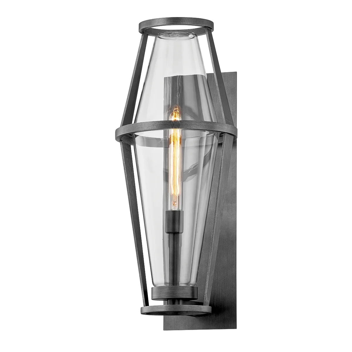 Prospect One Light Wall Sconce in Graphite