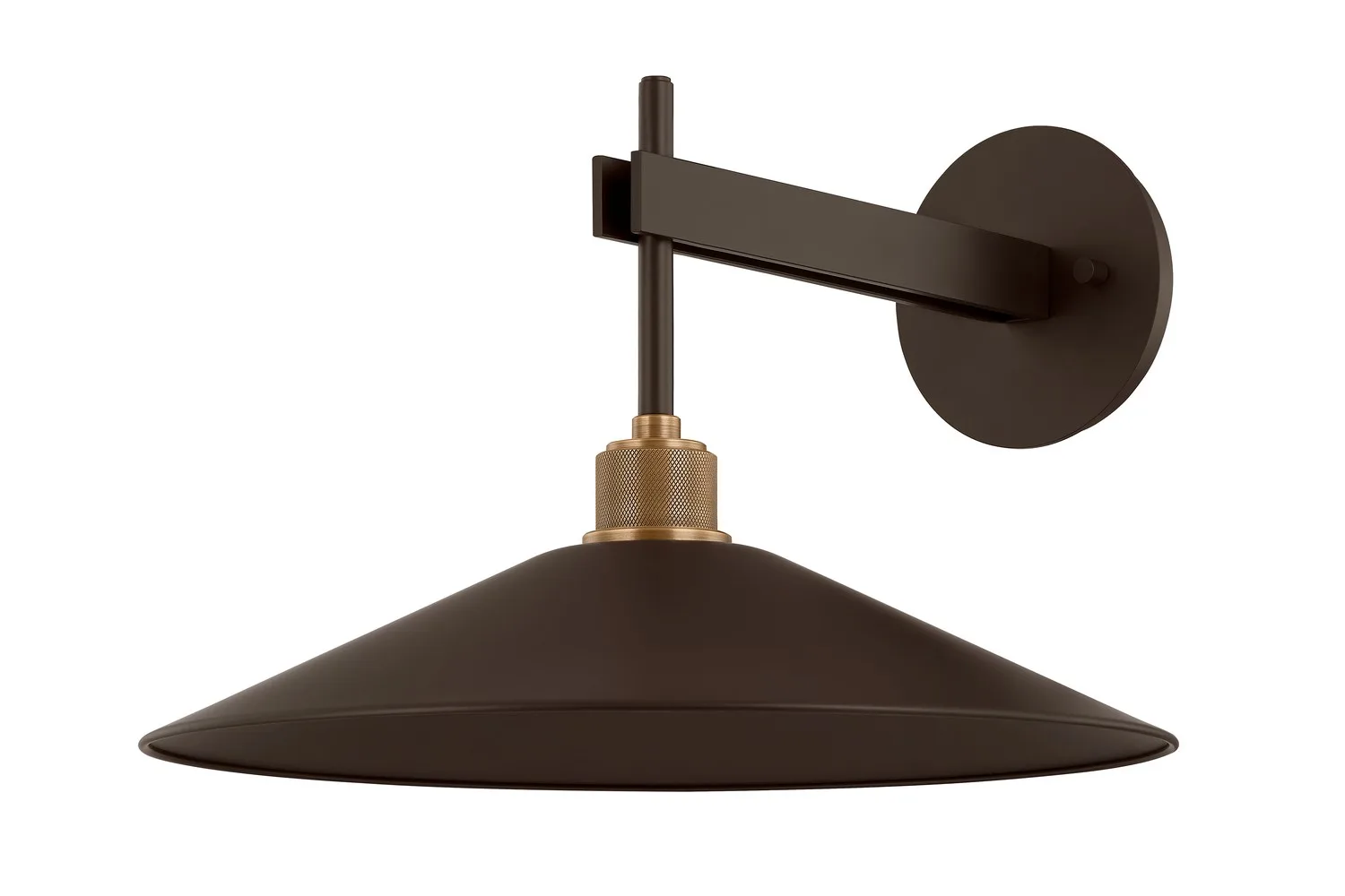 Harac LED Wall Sconce in Patina Brass