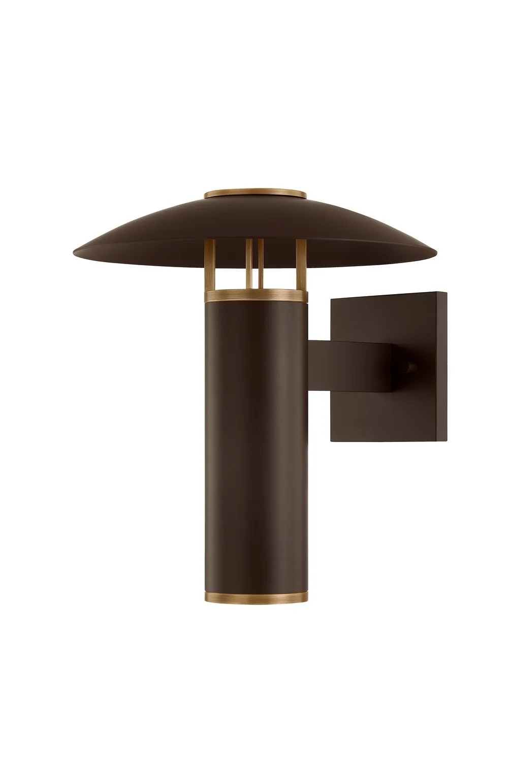 Birk One Light Wall Sconce in Patina Brass