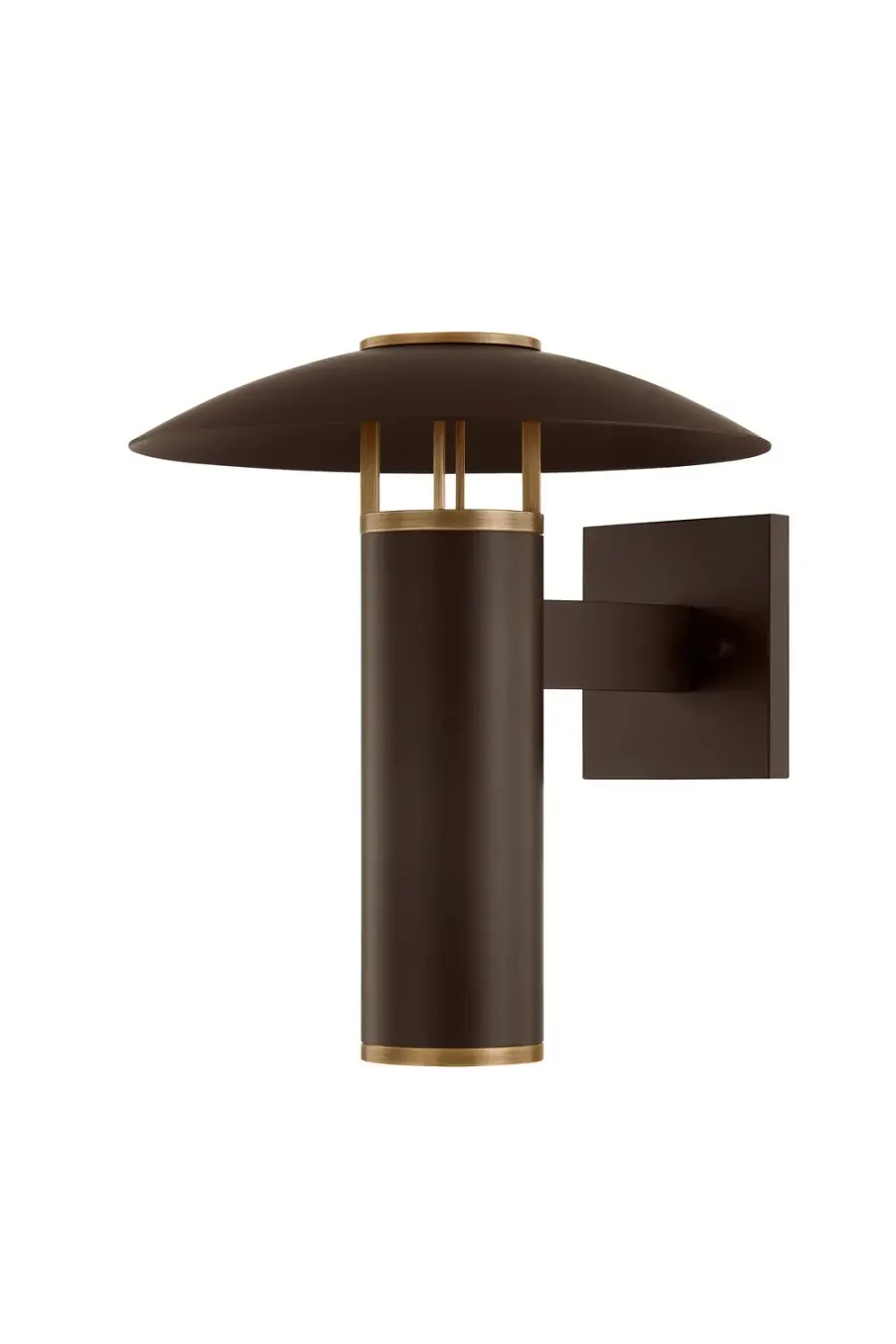 Birk One Light Wall Sconce in Patina Brass