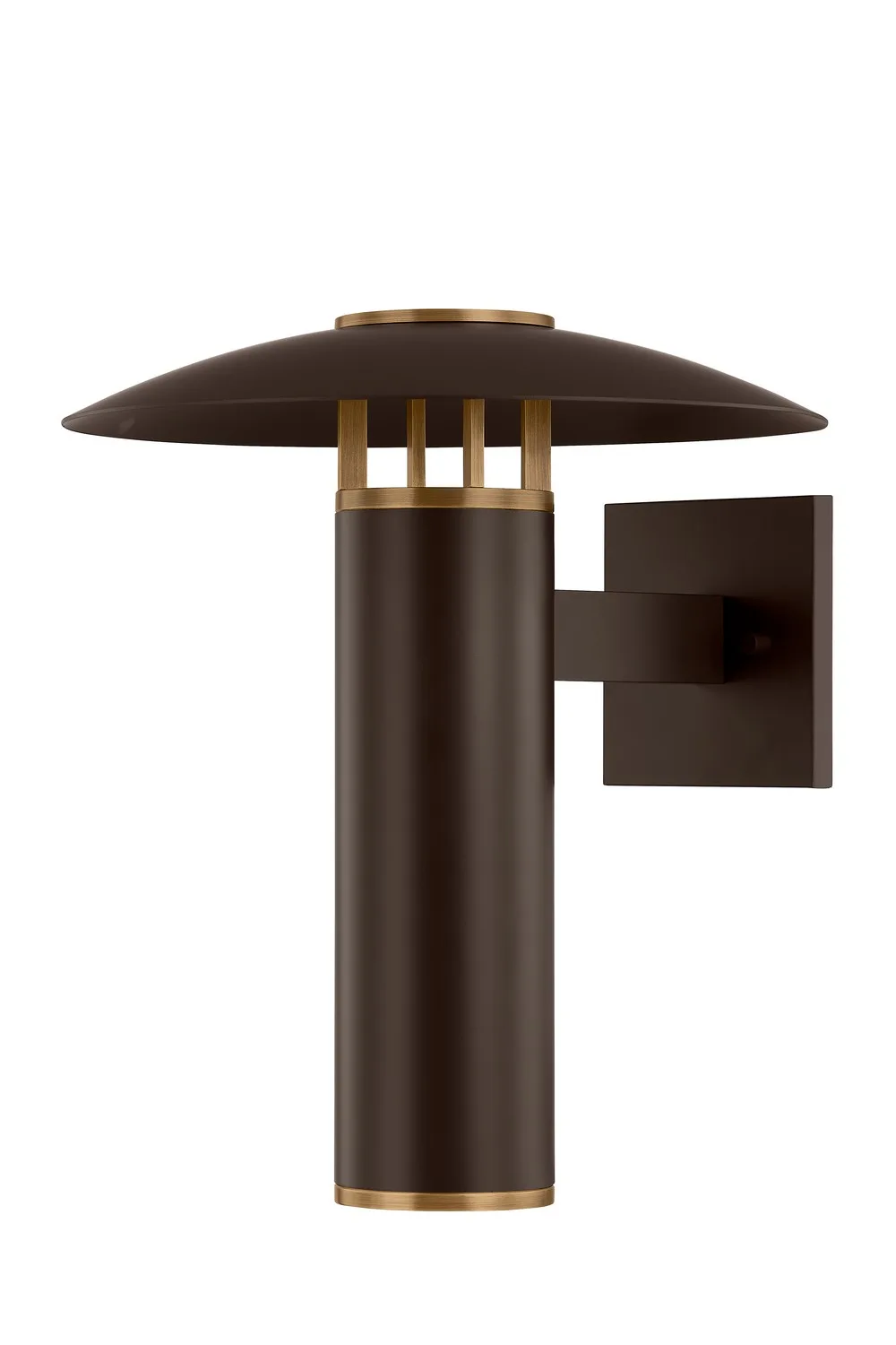 Birk One Light Wall Sconce in Patina Brass