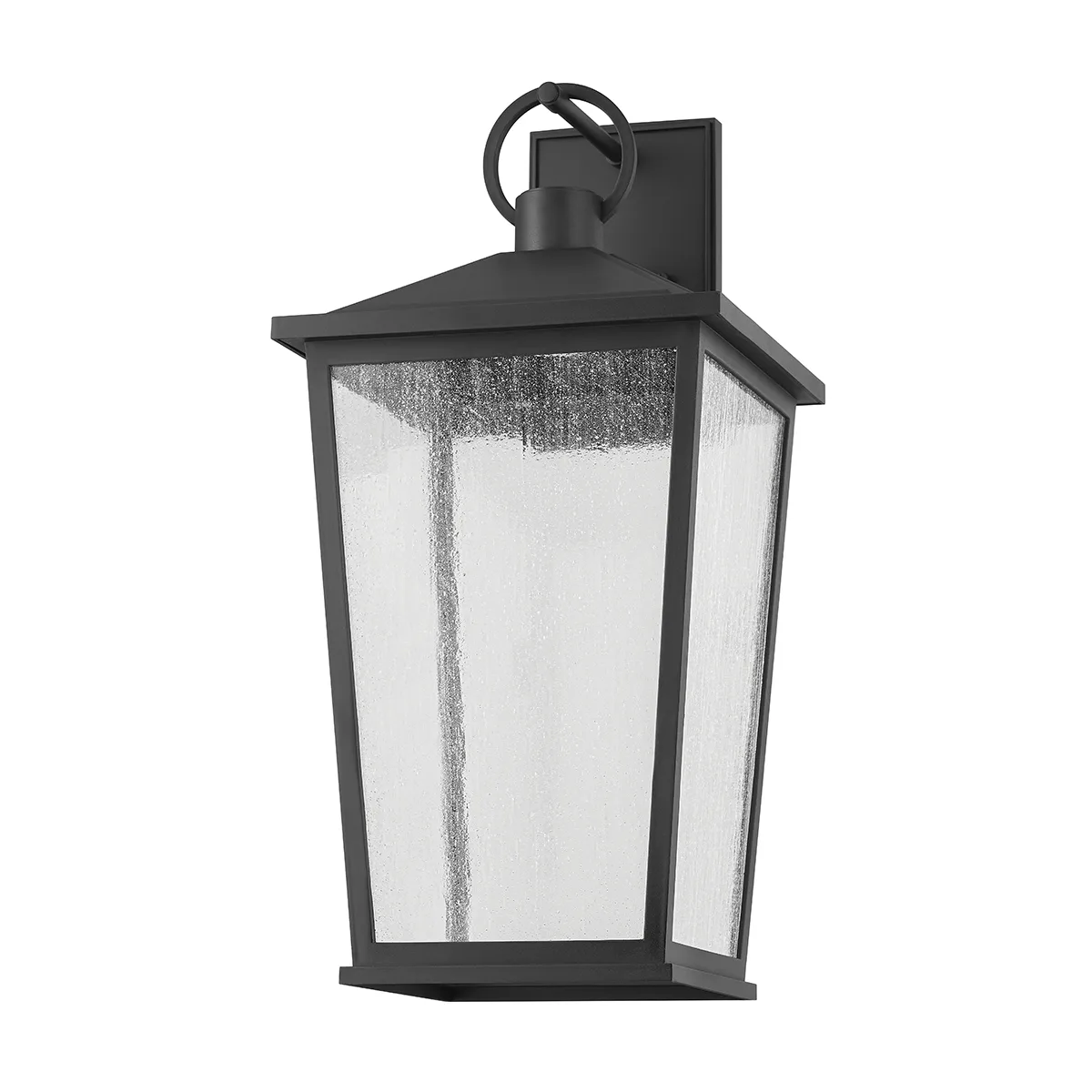 Soren LED Outdoor Wall Sconce in Textured Black