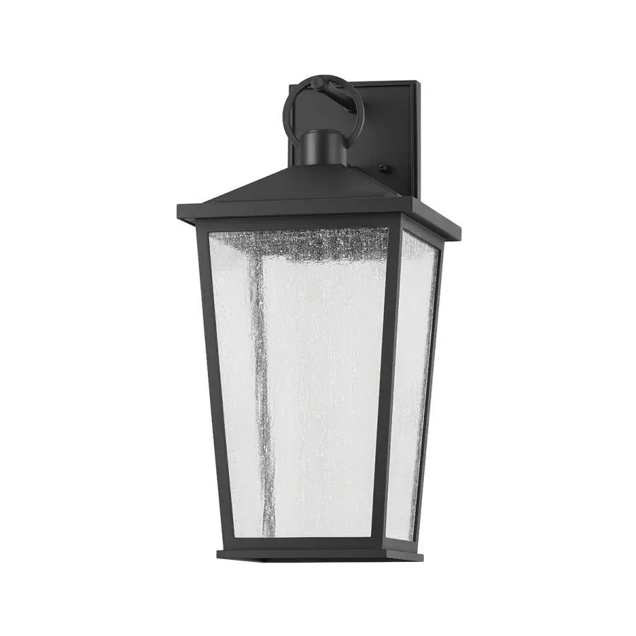 Soren LED Outdoor Wall Sconce in Textured Black