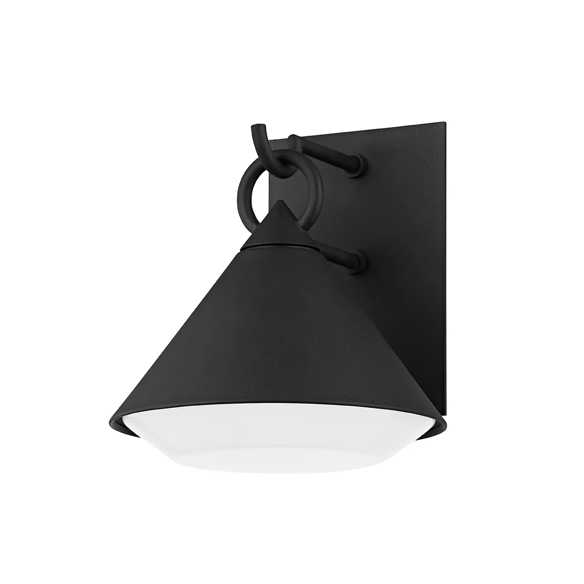 Catalina Outdoor Wall Sconce in Textured Black