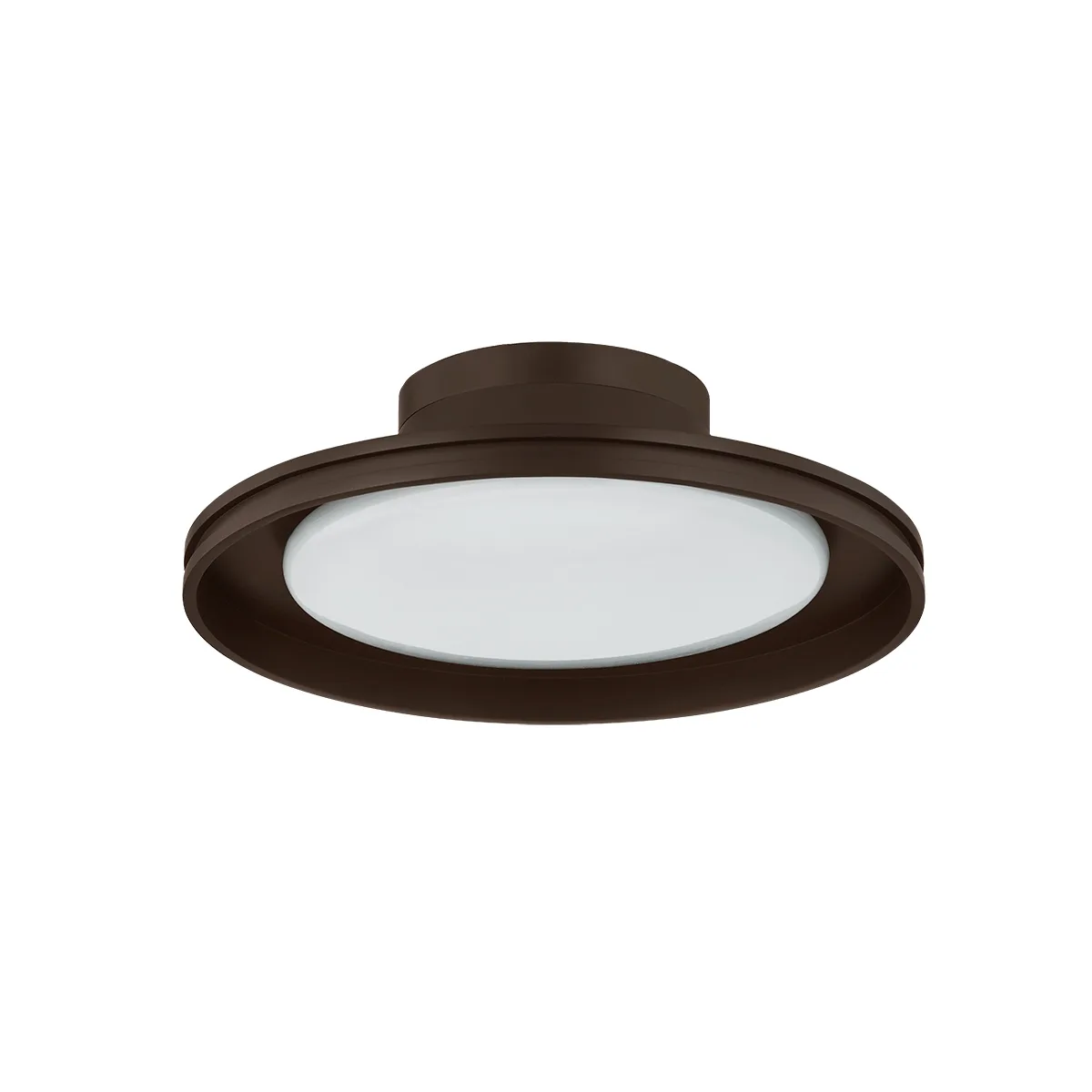 Cannes LED Outdoor Flush Mount in Bronze